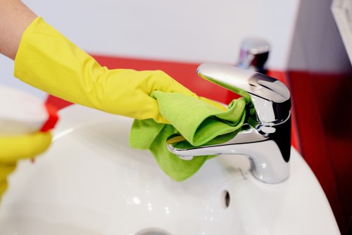Professional upholstery cleaning for a sofa in Harlington home