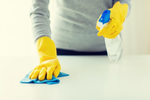 PCI compliant secure checkout for carpet cleaning services