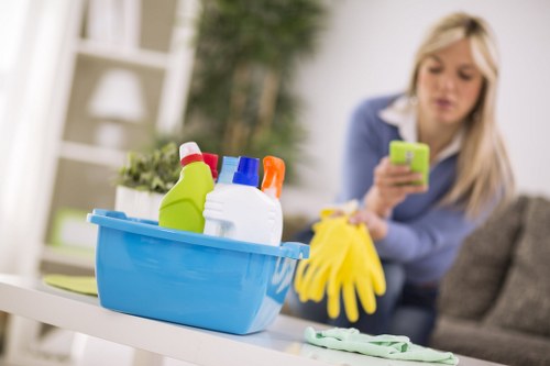 Dust and stain removal during mattress cleaning in Harlington